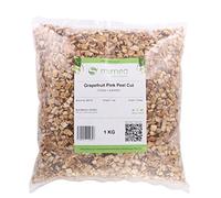 Mimea Grapefruit Pink Peel Cut | 1kg | Quality Ingredients | Rich in Nutrients and Antioxidants | No Artificial Additives | Natural and Refreshing Flavour