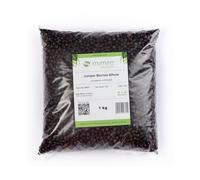 Mimea Juniper Berries Whole (Italian) | 1kg | Quality Ingredients | Great for Gin Distilling | Natural | No Additives | Herbal Remedy