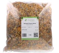 Mimea Whole Dried Marigold Flowers 1KG. Premium Quality Calendula Officinalis