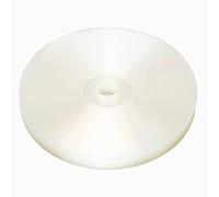 MIMEITOPA for Clear CD Blanks, Polished Edges, DIY Crafting, Party Decorations, 10-Pack Transparent Discs for Custom Art and Handmade Projects