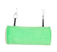 MIMEITOPA for Pet Hamster, for Hedgehog, Tunnel Tube Toy, Drilling Sleeve, Comfortable Hanging Bed, Green Color Supply, Exercise Play Tube