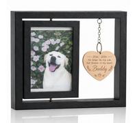 mimeloo Personalised Dog Memorial Picture Frame Pet Loss Bereavement Gift