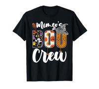 Mimeo's Boo Crew Halloween Grandma Grandkids Matching T-Shirt