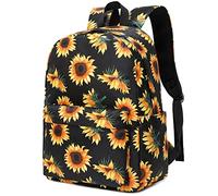 Mimfutu Sunflower School Bag for Girls Womens, College Bookbags Kids Teens School Backpack Laptop Backpacks