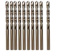 Mimhooy 10Pcs 5mm Cobalt HSS Drill Bit for Drilling Stainless Steel and Hard Metal