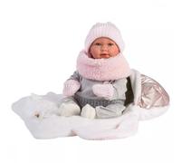 Mimi crying baby doll with carrier 42cm