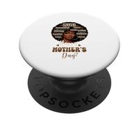 Mimi Happy Mother's Day Beautiful Hardworking Proud Afro PopSockets Adhesive PopGrip