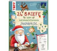 Mimi Hecher 24 Briefe vom Weihnachtsmann. Adventskalender-Post zum Ba (Hardback)