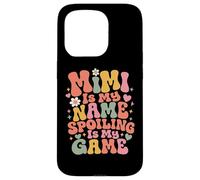 Mimi Is My Name Spoiling Is My Game Funny Grandma Case for iPhone 15 Pro