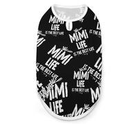 Mimi Life Is The Best Life Cute Dog Clothes Costume Cat Pajamas Puppy Gift Pet Sweater Coat Jacket