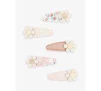 Mimi & Lula Girls Prairie Girl Kids Daisy Mini Mabel Set of Five Hair Clips 1size