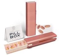 Mimi Medcessories - Pretty Pill Box Set - Stylish & Compact Daily Pill Organizer, Medication Pill Case, Pill Container for Vitamin Management, Pill Holder, Travel Essentials for Women & Men - Rose