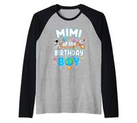 Mimi of The Birthday Boy Astronaut Family Space Planets Raglan Baseball Tee