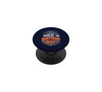 MIMI of the BOY Birthday Web Spider Halloween Party Tee PopSockets Adhesive PopGrip