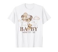 Mimi We Can Bearly Wait Baby Shower Bear Family Matching T-Shirt