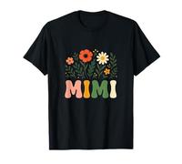 Mimi - Wildflower Retro Spring Nature Art T-Shirt