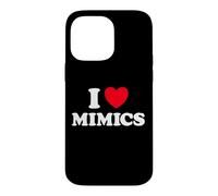 Mimic Heart Funny Cute Favorite Fantasy Monster Shift Fan Case for iPhone 14 Pro Max