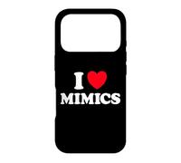 Mimic Heart Funny Cute Favorite Fantasy Monster Shift Fan Case for iPhone 17 Pro