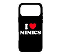 Mimic Heart Funny Cute Favorite Fantasy Monster Shift Fan Case for iPhone 17 Pro Max