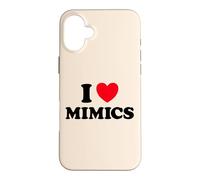 Mimic Heart Funny Cute Favorite Fantasy Monster Shifter Fan Case for iPhone 16 Plus