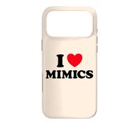 Mimic Heart Funny Cute Favorite Fantasy Monster Shifter Fan Case for iPhone 17 Pro Max