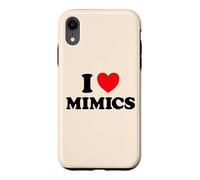 Mimic Heart Funny Cute Favorite Fantasy Monster Shifter Fan Case for iPhone XR