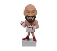 Mimiconz Figurines Sports Stars Collection Tyson Fury. 20cm high. Lifelike character, hand-painted novelty gift