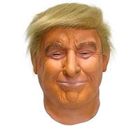 MIMIKRY Donald Trump Latex Mask with Hair and Self-Tanning President Politician USA