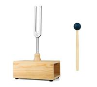 MIMIRACLE 528 Hz Tuning Fork with Resonance Box - Aluminum Alloy, Pine Wood Speaker - Ideal for Sound Healing, SPA Aromatherapy, Meditation