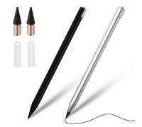 MIMIROOM 2 Pieces Endless Pencil, Eternal Pencil, Never Worn Pencil, Endless Pencil with 2 Replacement Tips