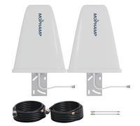 MIMO 2x2 External 4G LTE/5G Log Periodic Antenna 698-3800 MHz 10dBi Works with Hotspots, Routers, Gateways SMA TS9 Ports | L-Mount Included