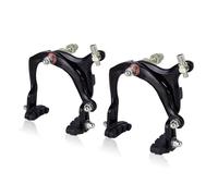 Mimoke 2 Pairs V-Brake Brake Arm Brakes for Bicycles V-Brake Front and Rear with 70mm Brake Pads Long Arm 110mm Aluminium Alloy (Type B)