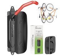 Mimoke Swivel Bicycle Wall Mount - Bicycle Hanger - Vertical Bike Rack- Bicycle Storage for the Garage - MTB & Road Bike (Red Hook, 1 Piese)