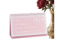 Mimoqk 2026 Desk Calendar - Korean Style Decorative Monthly Organizer, Easy Office Calendar for Teachers, Classrooms, Schools, Family, Fridges, Home, Work