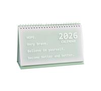 Mimoqk 2026 Desk Calendar | Portable Monthly Planner Decoration, Planner for Offices | For Teacher Classroom School Family Fridge Home Work