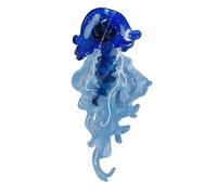 Mimoqk Acetate Claw Barrettes, Jellyfish Shape Hair Clips Firm Hold Portable For Women Festival Travel Photo Family