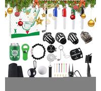Mimoqk Advent Calendars For Adults | 24 Day Christmas Countdown With Golf Accessories | Golf Advent Countdown | For Enthusiastic Beginners Father Son Boyfriend Family