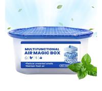 Mimoqk Air Purifier, Natural Deodorizing Device, Leak-Proof Airs Freshener with Long-Lasting Effect, Odor Removal Tool for Home, Indoor Air Care, Bedroom Living Room for Bathroom Pet Areas Corner