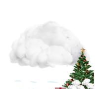 Mimoqk Artificial Christmas Snow | Decorative Christmas Artificial Snow | Prop Fake Cotton For Window, Courtyard, Backyard, Table, Floor