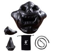 Mimoqk Aztec Whistle, Ghost Skull Whistle, Portable Joke Toy, Halloween Decorative Whistle, Chilling Whistle, Authentic Human Sound, Toy