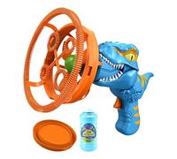 Mimoqk Bubble Maker | Dinosaur Design Summer Automatic Toy | Bubble Machine Kids,for Patio Birthday Party Outdoor Backyard Age 3-8 Boys Girls