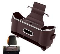 Mimoqk Car Back Seat Box, Car Organizer Behind the Seat, 2 Hook Design Back Organizer - Storage Bag for Back and Bench