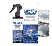 Mimoqk Car Window Cleaner | Snow Fusion Agent for Vehicles 100ml | Automotive Snow Melting Agent - Trucks Campers SUV Sedans Adventurers Cold Trips Daily Trips