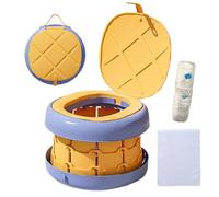 Mimoqk Children's Travel Potty | Foldable Splash Guard Travel Toilet for Learning, for and Youth, Travel, Camping, Outdoors, Indoors, Park and Outings