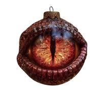 Mimoqk Christmas Decorations | 2D Acrylic Dragon Eye Ornament Collection | Christmas Dragon Eye Pendant - For Windowsill Balconies Entrances Wall Garden Yard Driveway Porch
