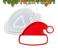 Mimoqk Christmas Moulds, Reusable Easy Release Tool - Christmas Candy Moulds - For Friends and Family at Parties and Holidays Indoor and Outdoor for Baking and