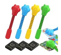 Mimoqk Color Matching Toy - Educational Logical Thinking - Color Matching Paper Cards Game,for Home Classroom Travel Kindergarten Preschoolers Girls Over 3 Years Old