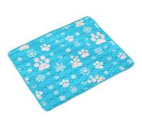 Mimoqk Cooling Mat for Dogs | Portable Ice Fabric Cushion for Animals, 60 x 50 cm, Washable for Garden, Living Room, Balcony, Bedroom, Apartment