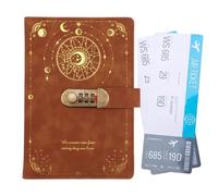 Mimoqk Diary with Lock, A5 Goal Notebook, Writing Journal Use with Key, Privacy Book for Notes, Stationery Gift, Lockable Planner for Kids Adults Teenagers Writers Students Travel Birthday Home