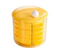 Mimoqk Dipping Bowls, 5 Pieces Dustproof Dishes Lid, Practical, Functional Party Supply, Portable RV Accessory, for Sushi Ketchup Vinegar Snack Appetizer Olive Oil Soy Spices BBQ Daily